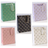 Пакет подарочный с тиснением 891 (микс) 18*23*10 210г 1/20 1/360 Арт: 000891E