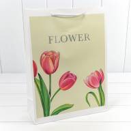 Пакет подарочный с тиснением "Flower" (микс) 30*41,5*12 210г 1/20 1/80 Арт: 000254A - Пакет подарочный с тиснением "Flower" (микс) 30*41,5*12 210г 1/20 1/80 Арт: 000254A