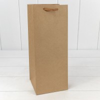 Пакет подарочный Крафт "Люкс" 14*35*14 210г 1/20 1/120 Арт: 000221M