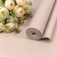 Плёнка 0,59*34м 900г "Корейская" 65мкм Бледно-персиковый 1/6 1/12 Арт: 90038/7632