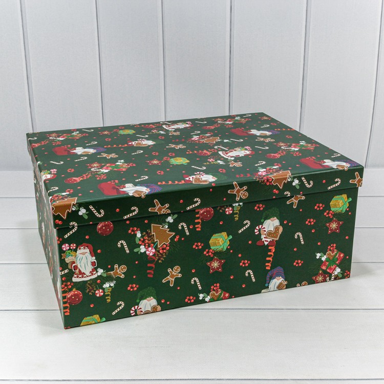 Коробки Прямоугольные Набор 1/15 42,5*33*17,6 "Новый год"-3089 1/2 Арт: 730902/3089