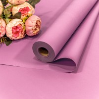 Плёнка 58см 800г матовая "Корейская" 65мкм Серовато-пурпурный 1/12 Арт: 1838/2064