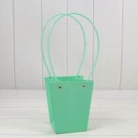 Пакет подарочный "Ваза для цветов" 15,5*13*9,5 Тиффани 1/10 1/150 Арт: 000170G/3375