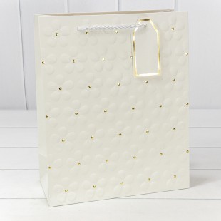 Пакет подарочный с тиснением "Цветочки" (микс) 26*32*12 210г 1/20 1/120 Арт: 000546C