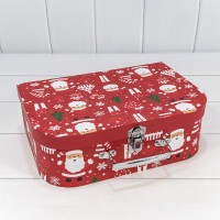 Коробки "Чемодан" Набор 1/3 30*21*9,6 "Новый год"-3023 1/12 Арт: 7308024/3023