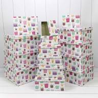 Коробки Прямоугольные Набор 1/15 42,5*33*17,6 "Короны" 1/2 Арт: 721902/1577 - Коробки Прямоугольные Набор 1/15 42,5*33*17,6 "Короны" 1/2 Арт: 721902/1577