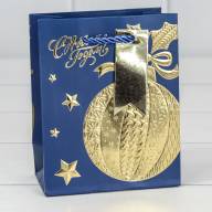 Пакет подарочный &quot;Новый год&quot; (микс 403) 12*15*6,7 210г 1/20 1/480 Арт: 300403H - Пакет подарочный "Новый год" (микс 403) 12*15*6,7 210г 1/20 1/480 Арт: 300403H