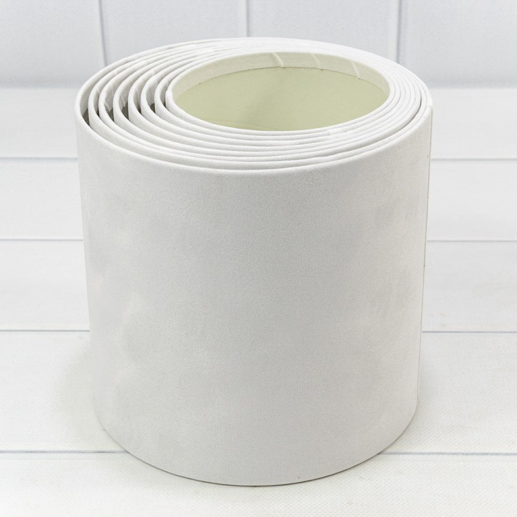 Коробки Цилиндр Набор 1/8 19,5*19 без крышки "Бархатный" Белый 1/6 Арт: 720837/3