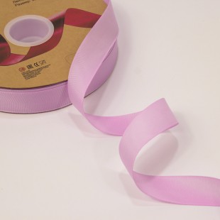 Лента Репсовая 2,5см*100ярд Класс А Сиреневый 1/8 1/32 Арт: 597-25/85