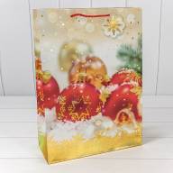 Пакет подарочный &quot;Новый год&quot; (микс 429) 30*41,5*12 210г 1/20 1/120 Арт: 300429A - Пакет подарочный "Новый год" (микс 429) 30*41,5*12 210г 1/20 1/120 Арт: 300429A