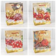 Пакет подарочный &quot;Новый год&quot; (микс 429) 18*23*10 210г 1/20 1/360 Арт: 300429E - Пакет подарочный "Новый год" (микс 429) 18*23*10 210г 1/20 1/360 Арт: 300429E