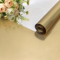 Плёнка 0,58*10м глянцевая "Металл" 40мкм Золотой 1/30 Арт: 001390/2
